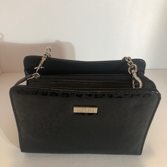 Miche Black Leopard Box Purse - Picture 8 of 13